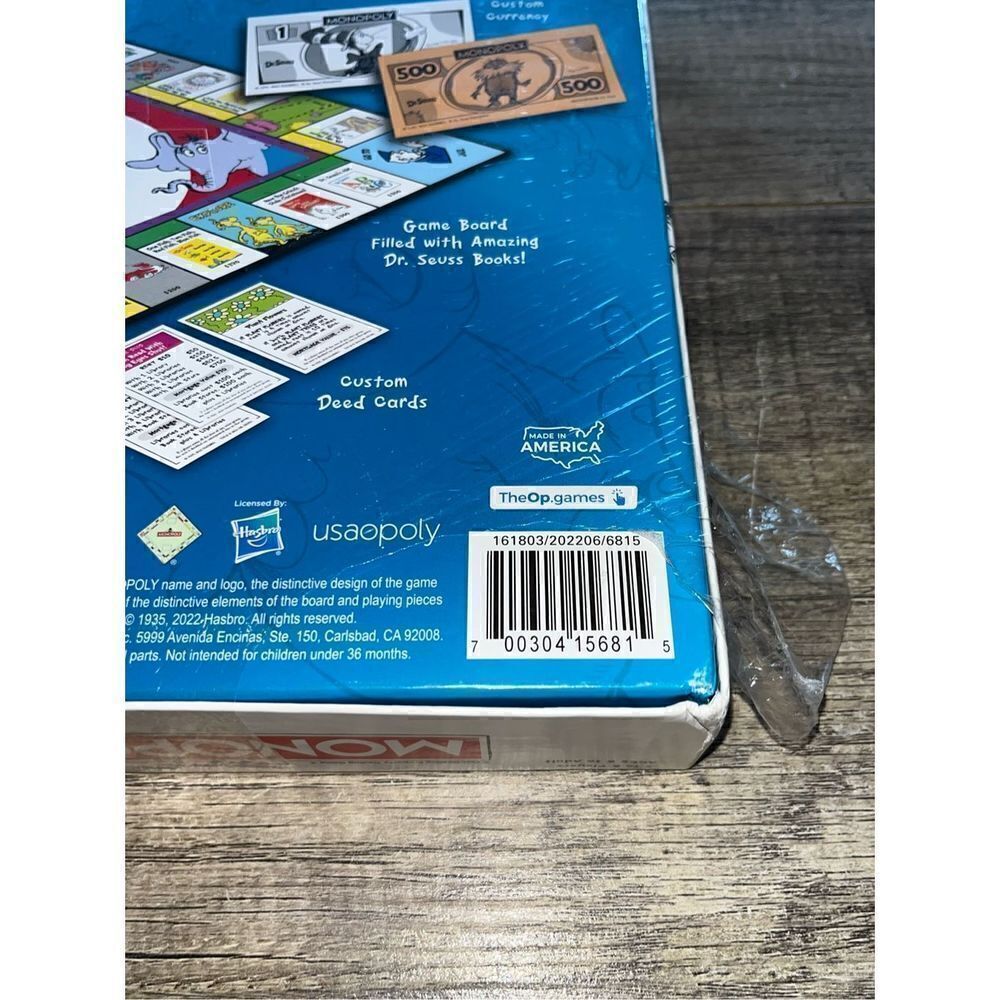 Dr Seuss Monopoly New In Box - Picture 5 of 6